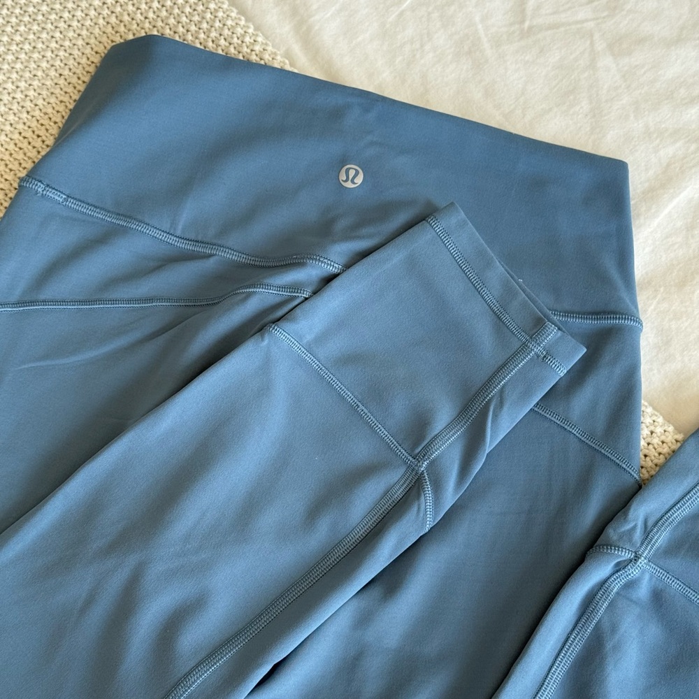 lululemon athletica Blue Leggings